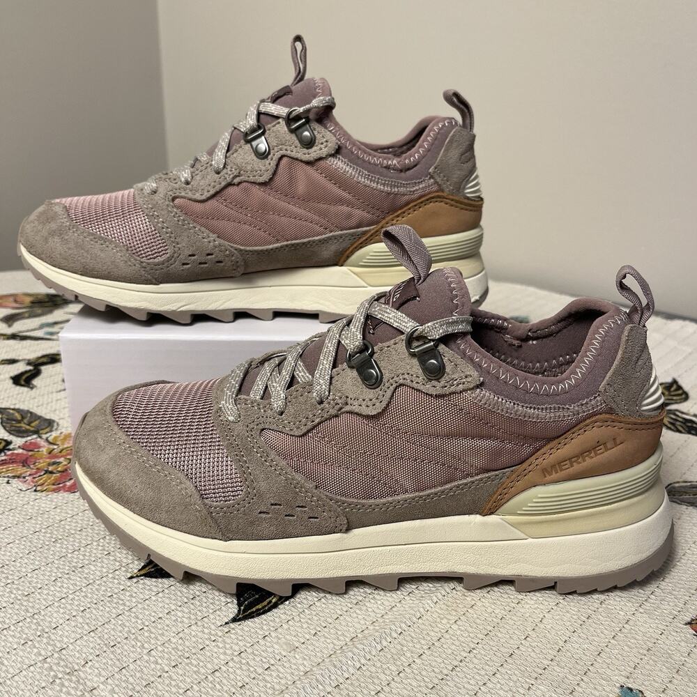 Merrell Alpine 83 Recraft Womens Pink Size 7.5 Mid Lace Up Trail Hiking Sneakers